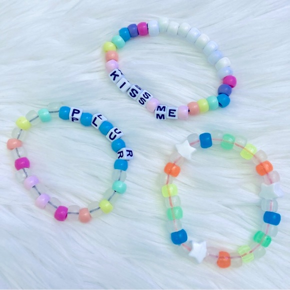 🌀 5/$25 🌀 Rave Kandi Bracelets | D2 - Picture 2 of 7